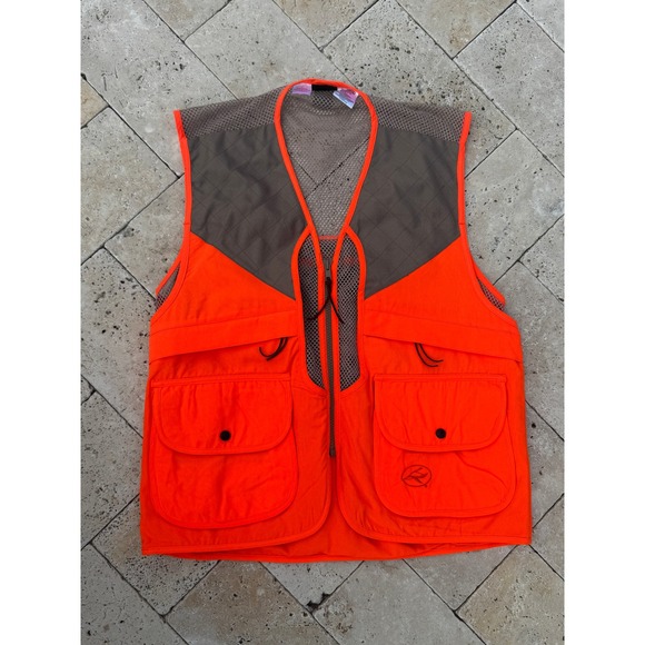 RedHead Safety Hunting Vest Blaze Orange Utility Pockets Adult Large - Picture 1 of 12